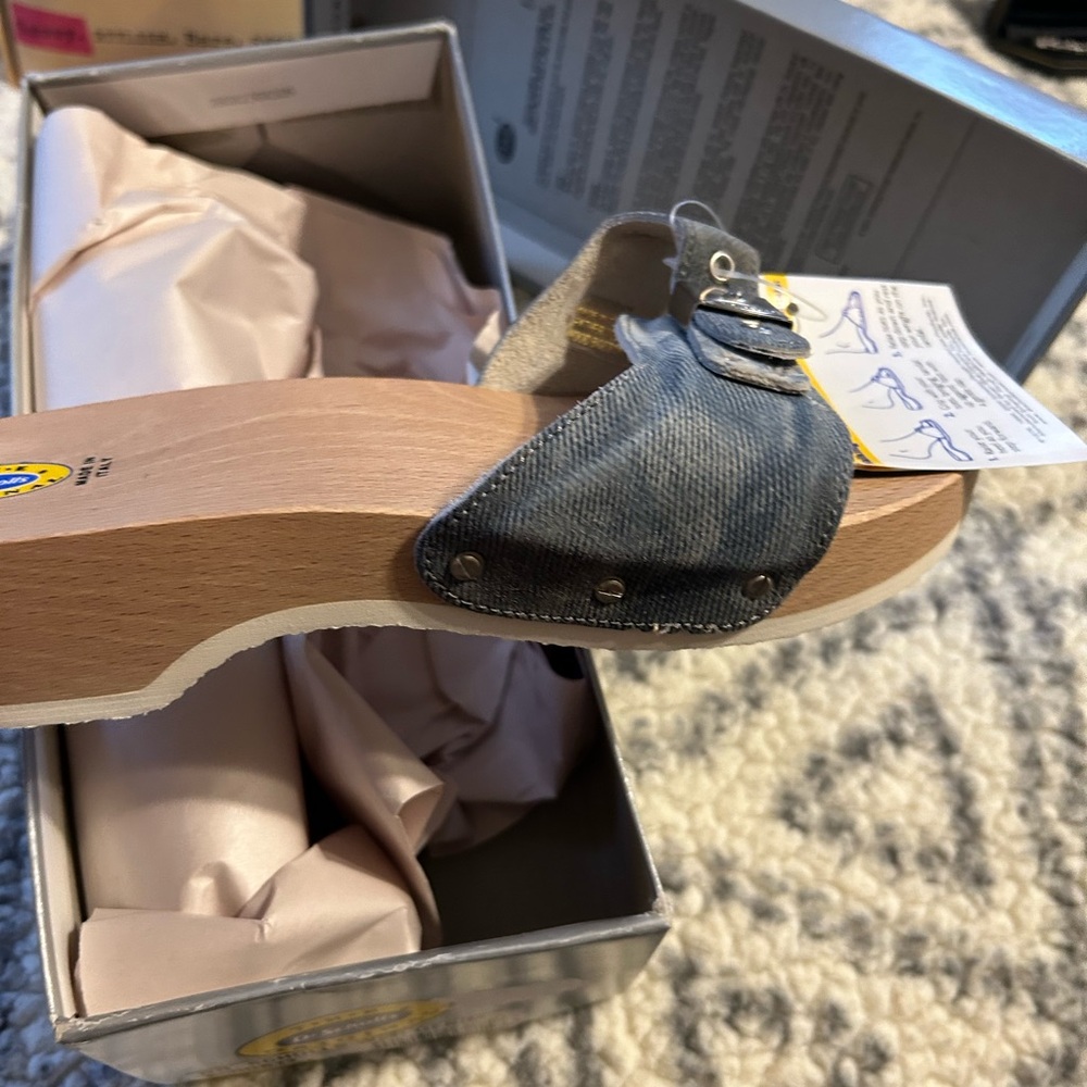 Dr Scholl’s Stylish Women's Denim Sandals 9